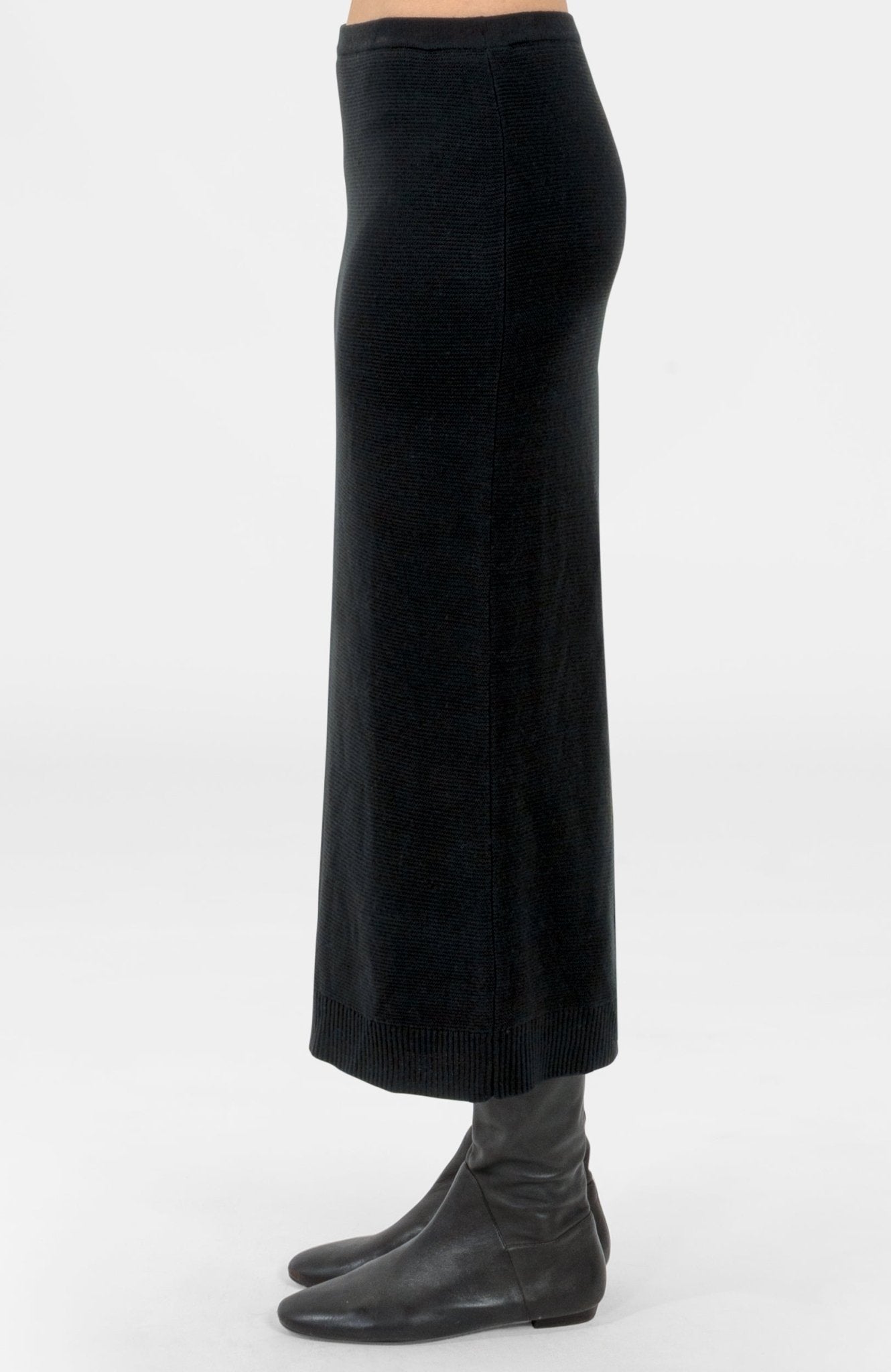 Lock It Up Maxi Skirt Black