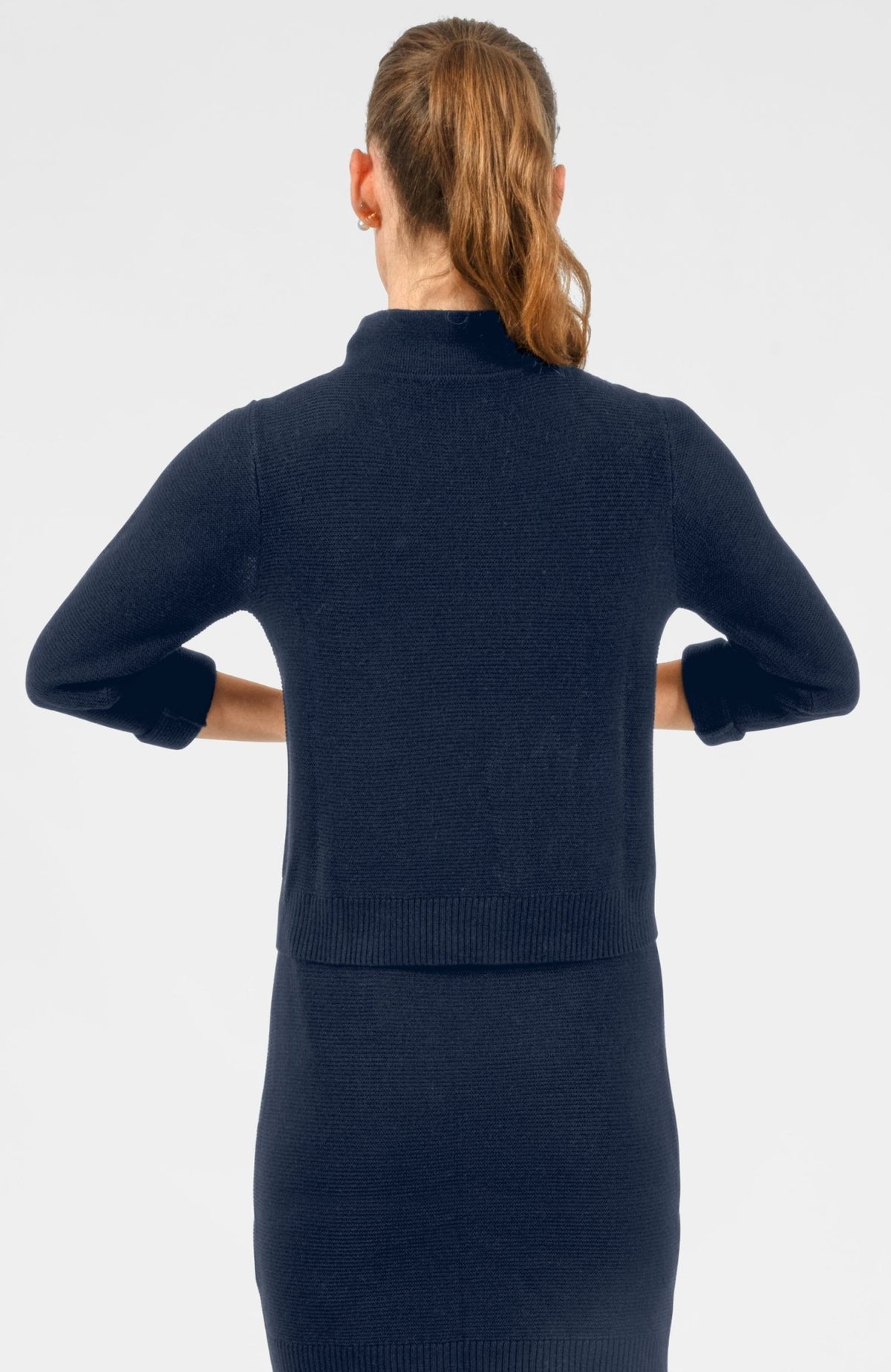 Lock It Up Mini Skirt Navy