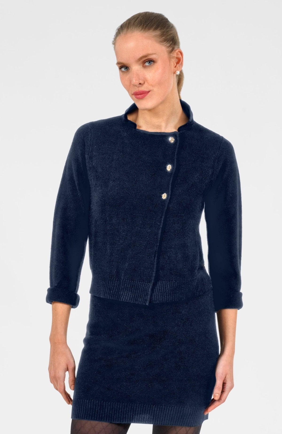 Lock It Up Mini Skirt Navy