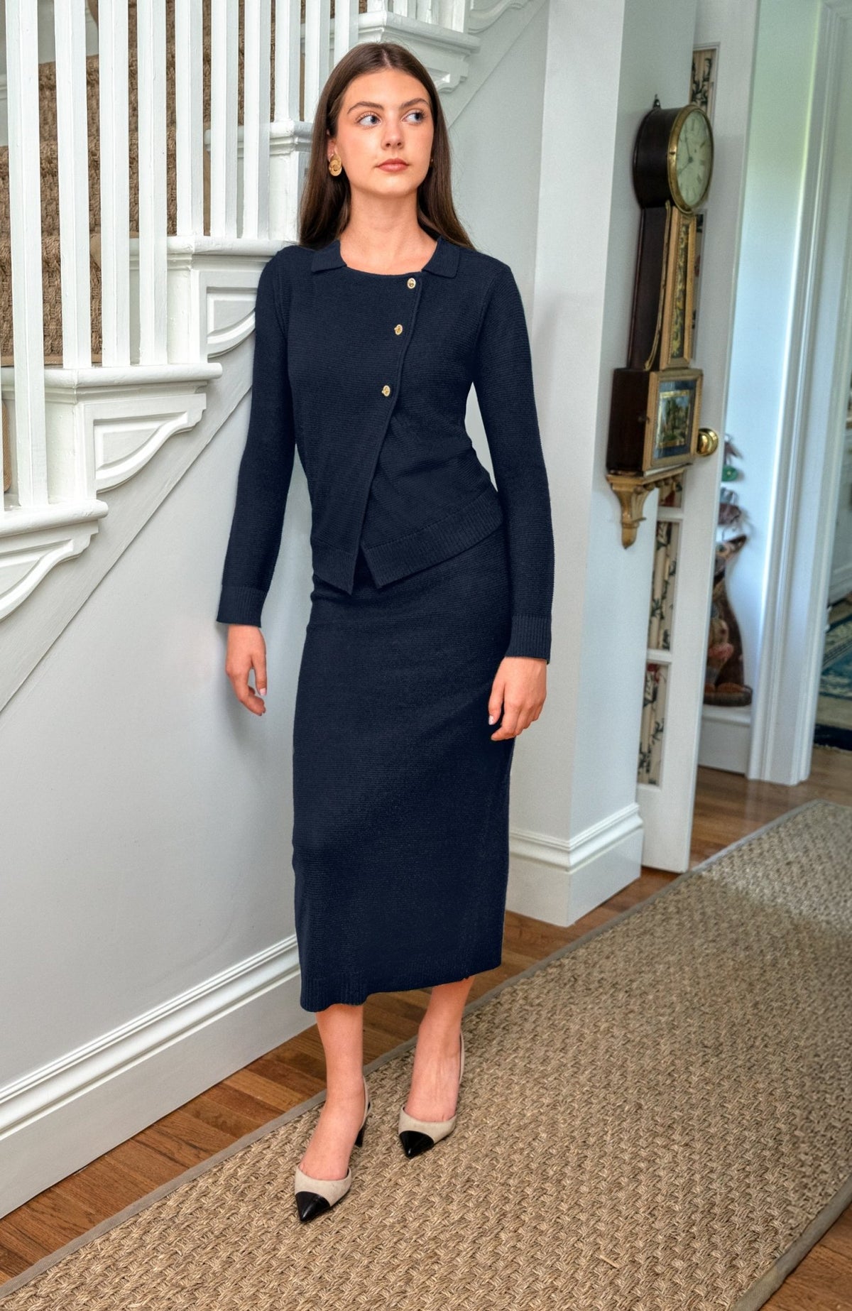 Lock It Up Sweater Navy