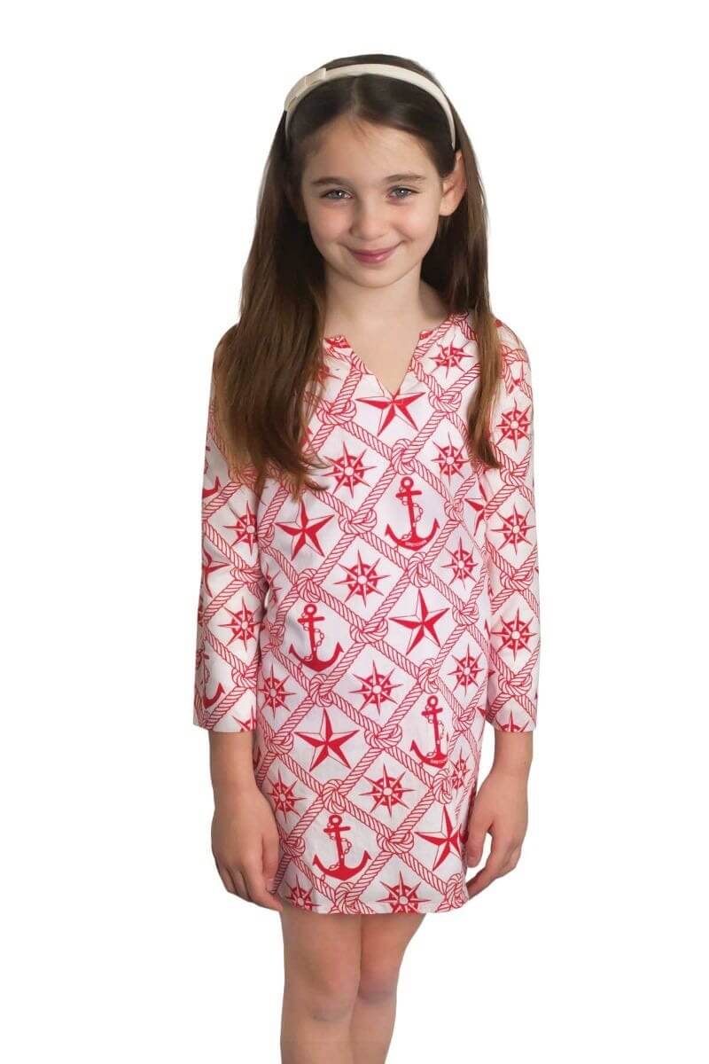 LP Tunic See Not Child - Final Sale Coral