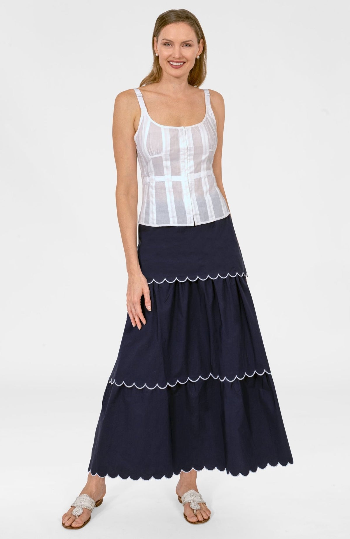 Mae Top White