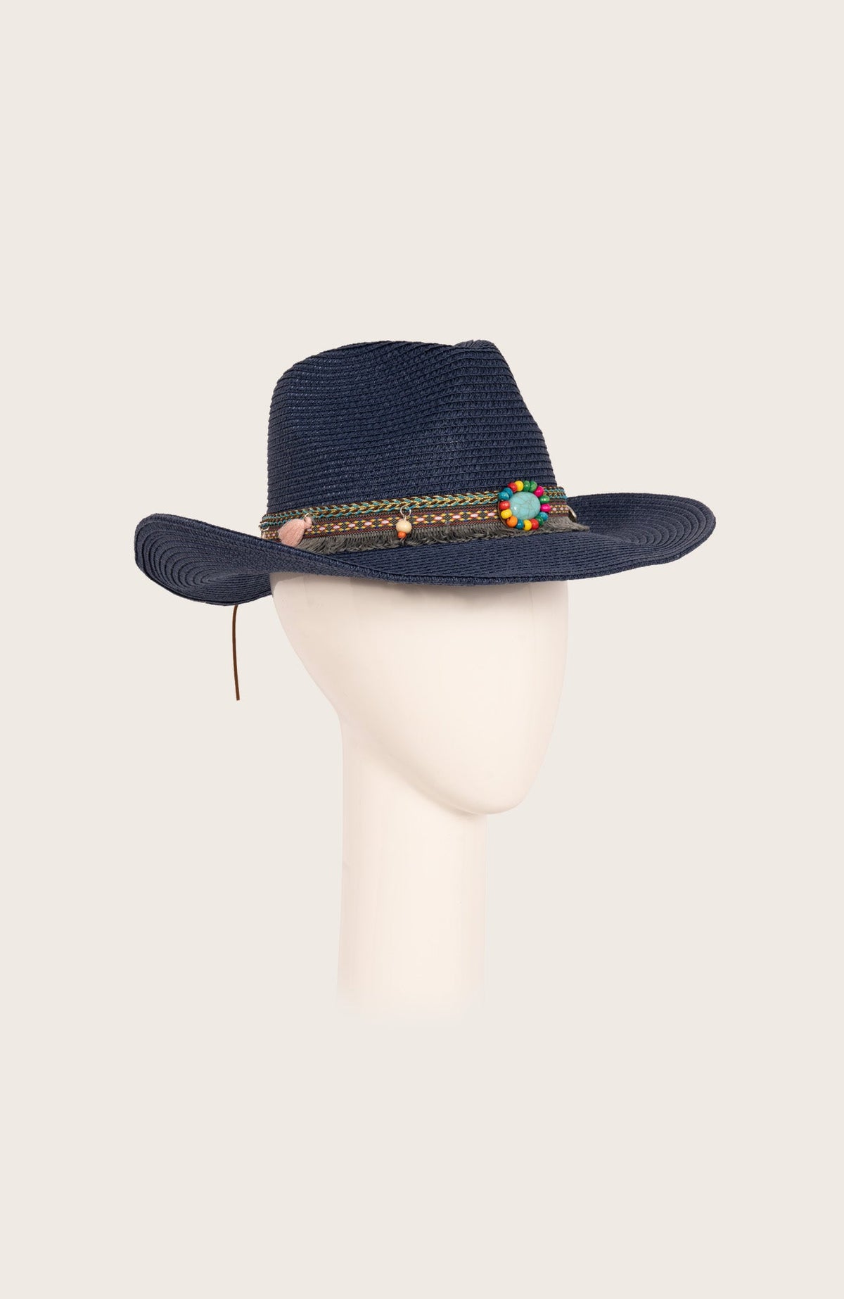 Mermaid Cowboy Hat - Rainbow Navy One Size