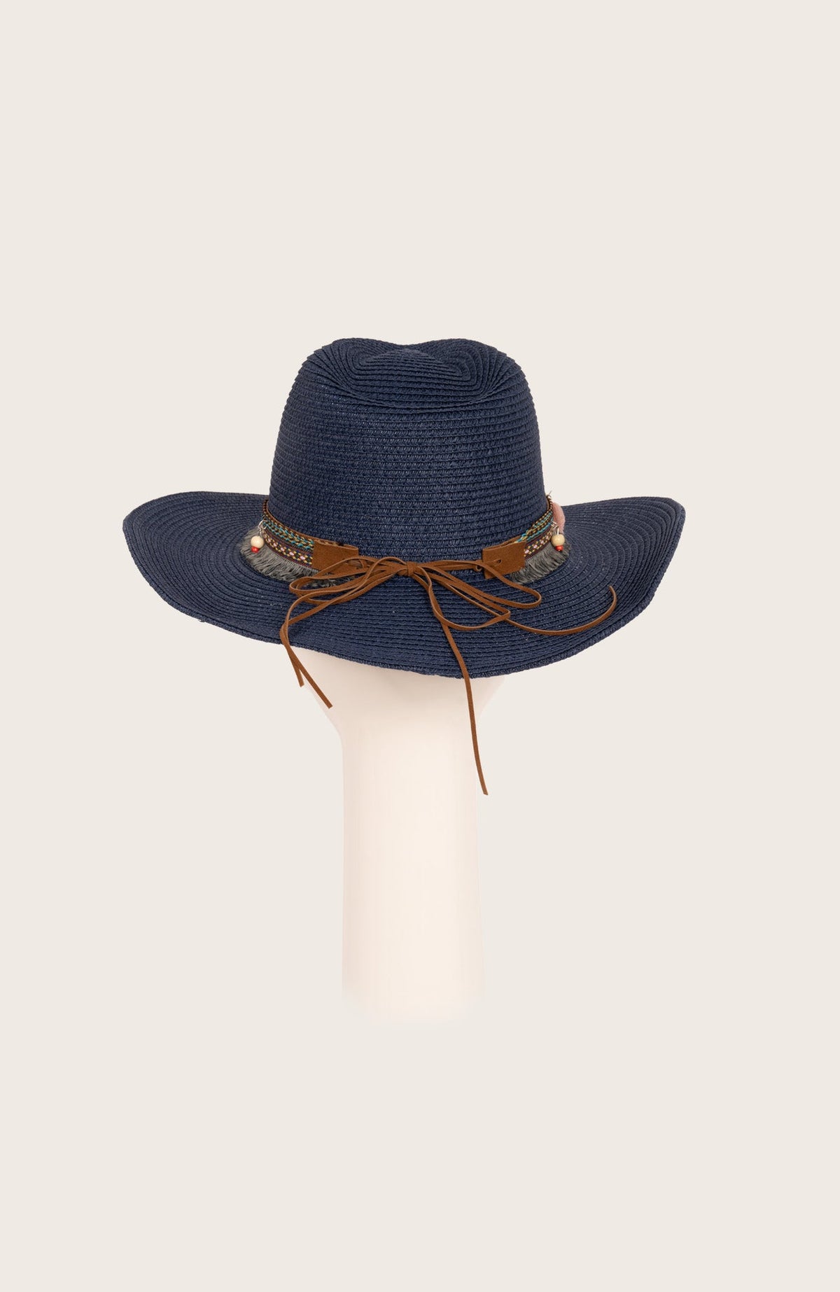 Mermaid Cowboy Hat - Rainbow Navy One Size