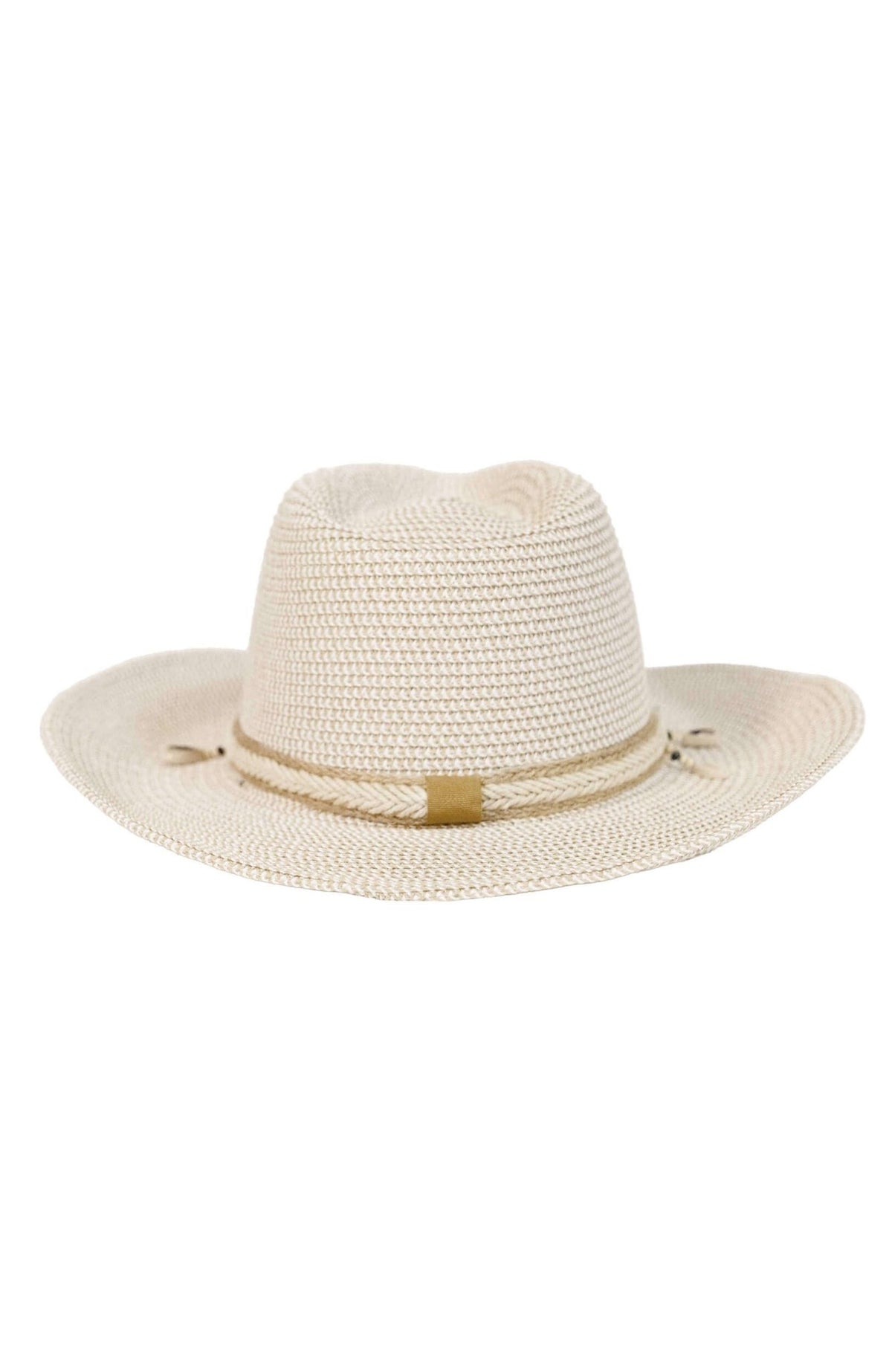 Mermaid Cowboy Hat - Shells Ivory One Size