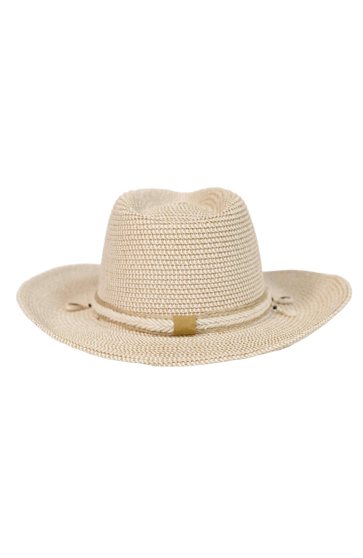 Mermaid Cowboy Hat - Shells Beige One Size