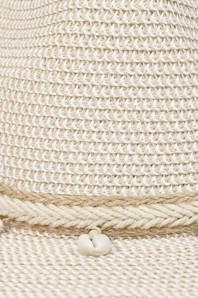 Mermaid Cowboy Hat - Shells Ivory One Size