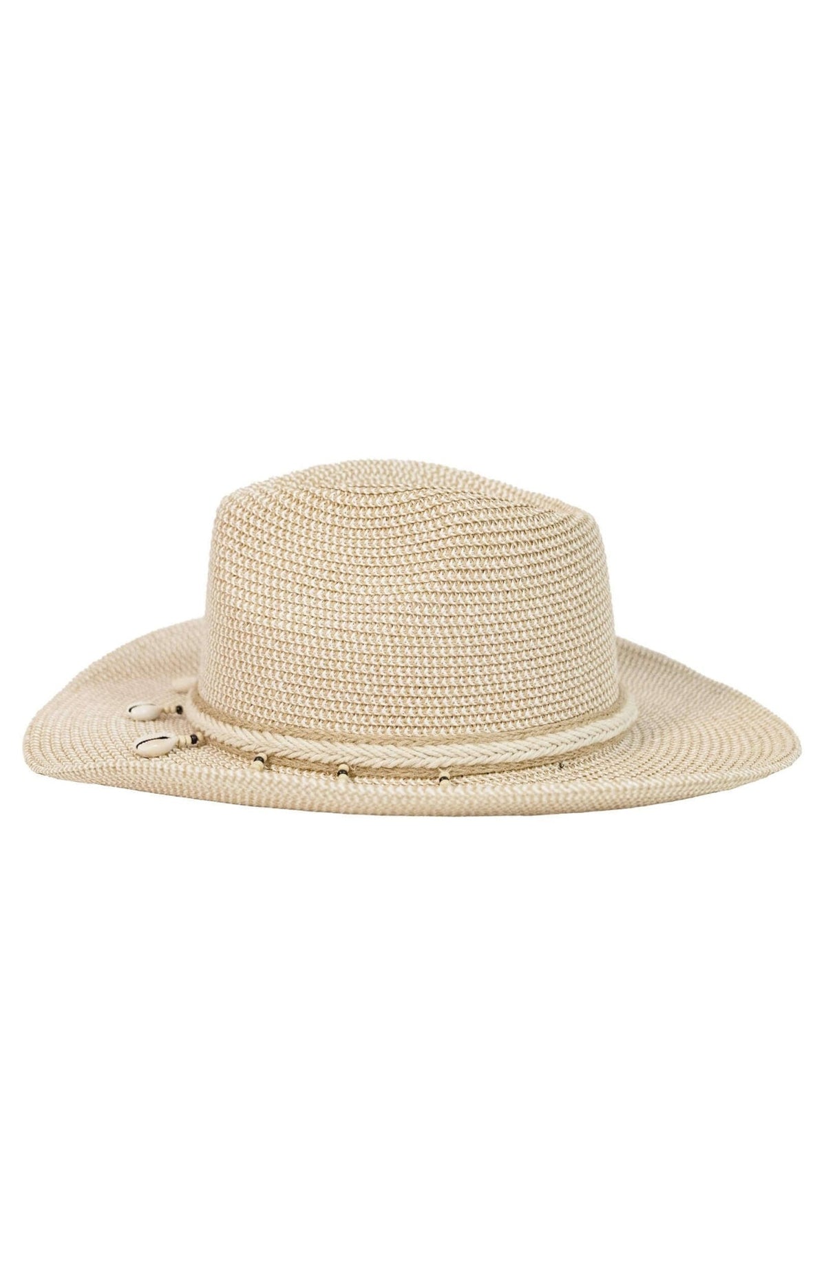 Mermaid Cowboy Hat - Shells Beige One Size