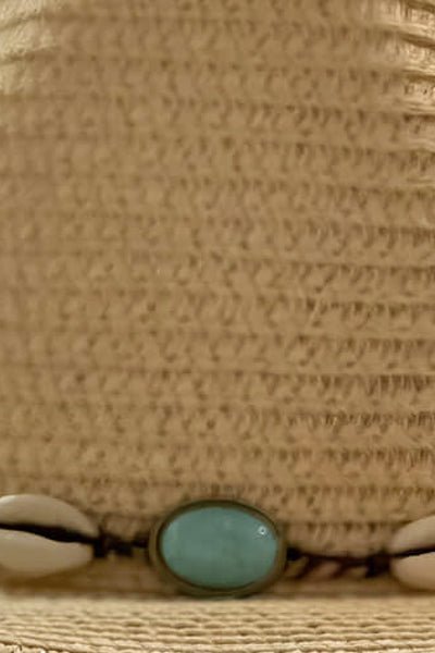 Mermaid Cowboy Hat - Stones Beige One Size