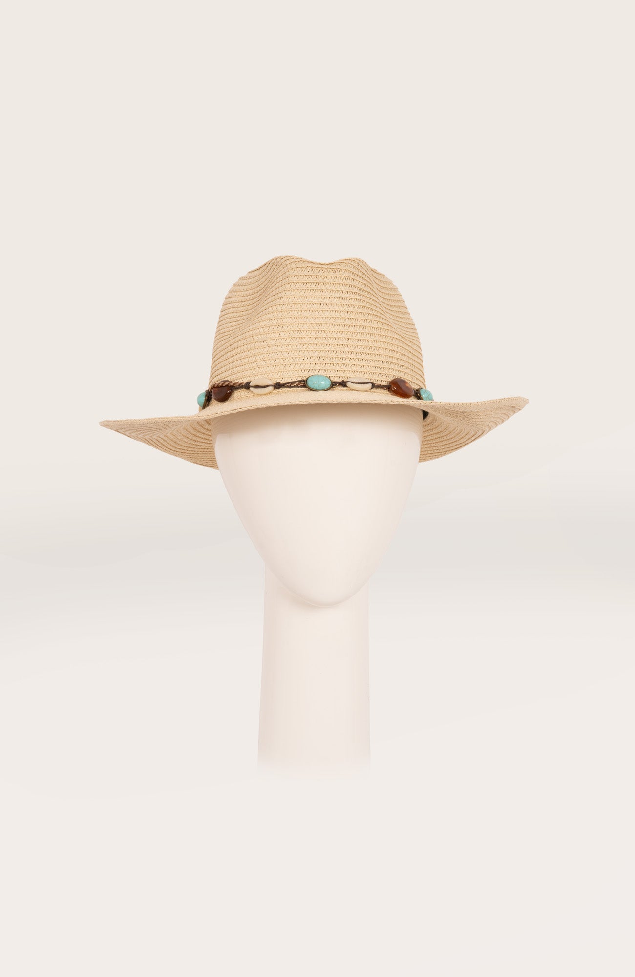 Mermaid Cowboy Hat - Stones Beige One Size