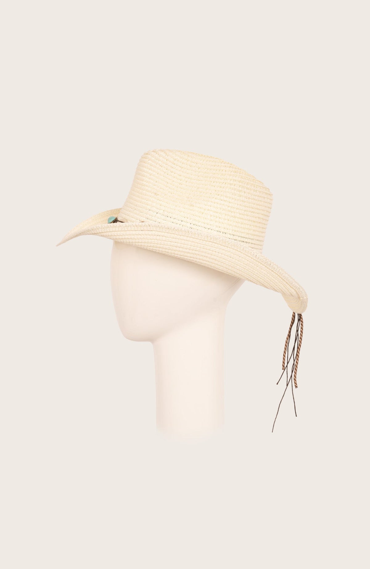Mermaid Cowboy Hat - Stones Creme One Size