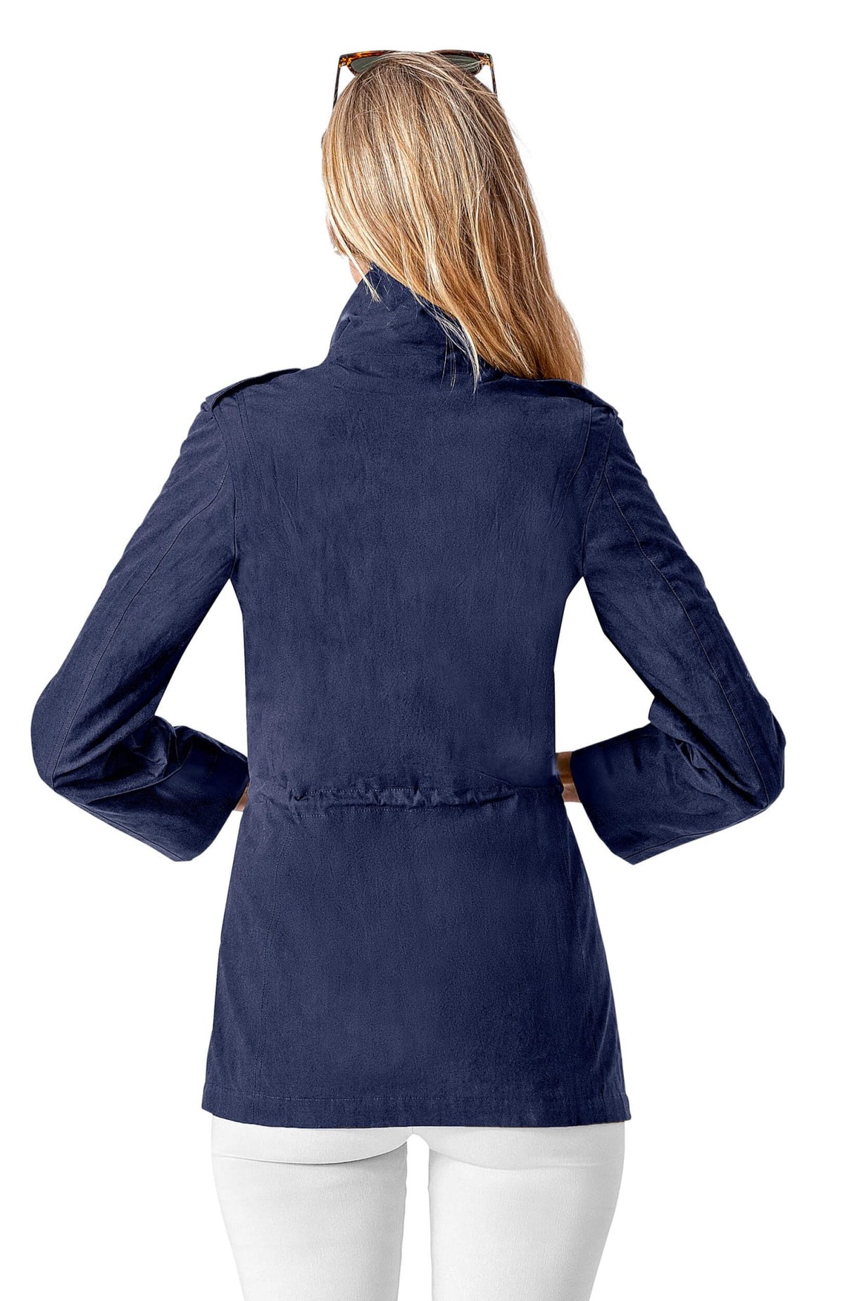 Military Jane Jacket - Solid Navy