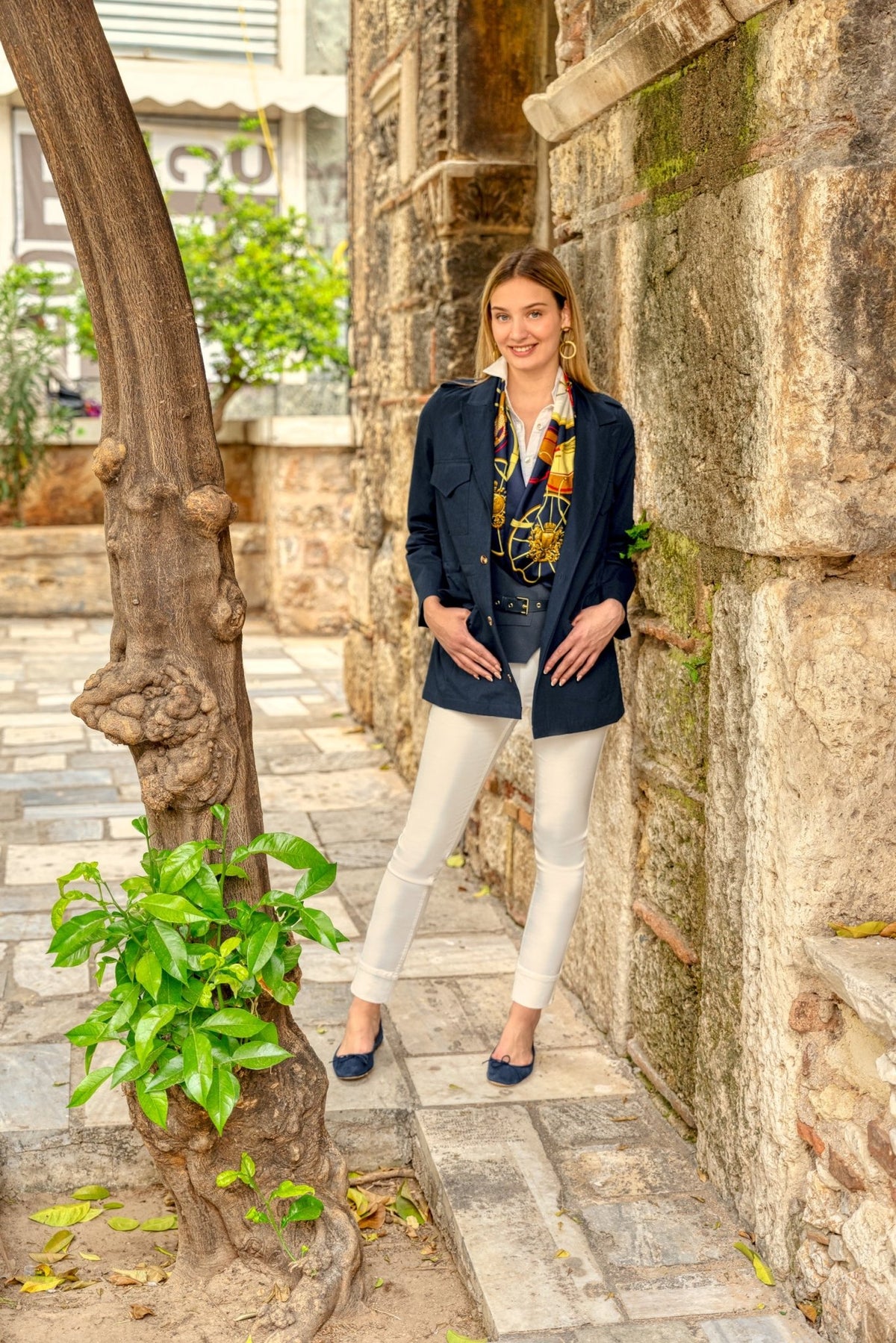 Military Jane Jacket - Solid Navy