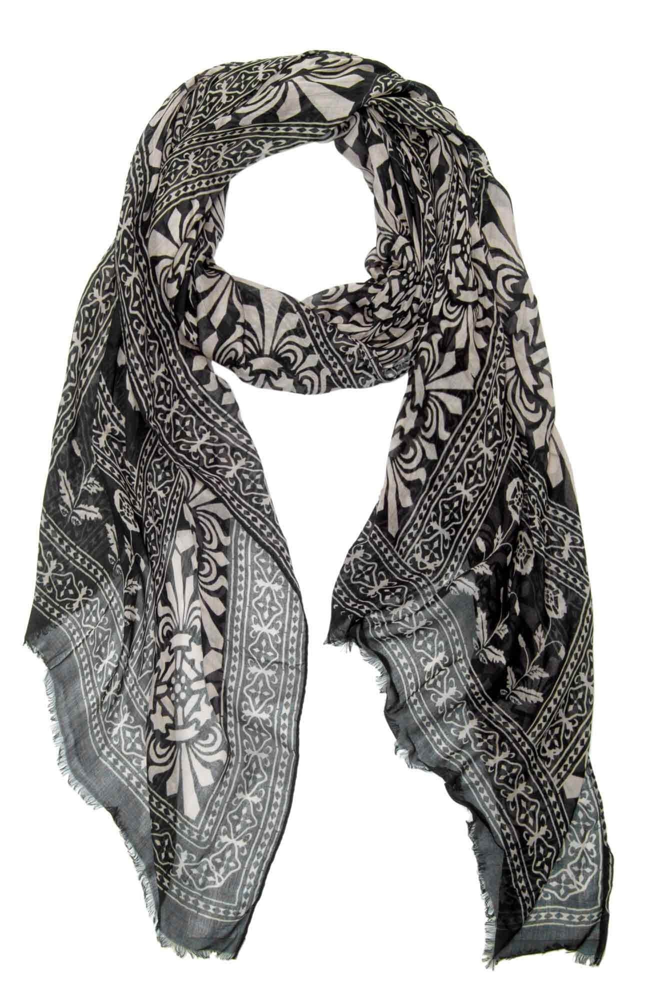 Modal Printed Scarf - Falltime