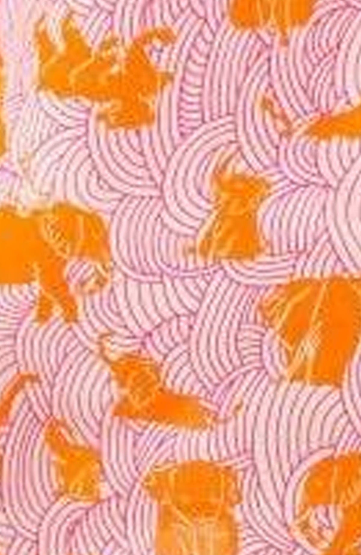 Mommy Cotton Tunic - Trunk Trunk Goose Orange