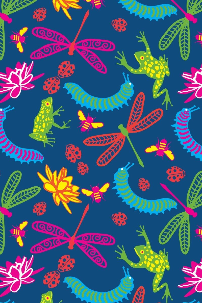 Mommy & Me Tunic - Bug Spray - Final Sale Navy