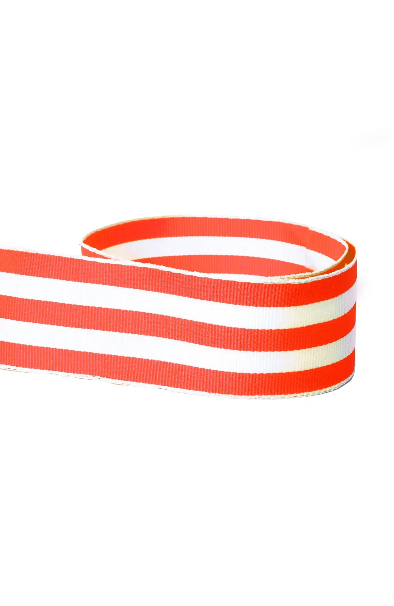 Grosgrain Ribbon Two Yards- Stripe Royal White