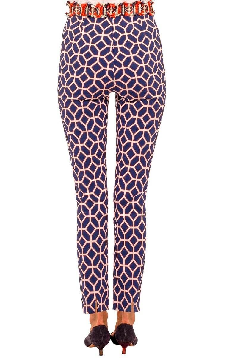 GripeLess Pull On Pant - Lucy In The Sky With Diamonds Navy