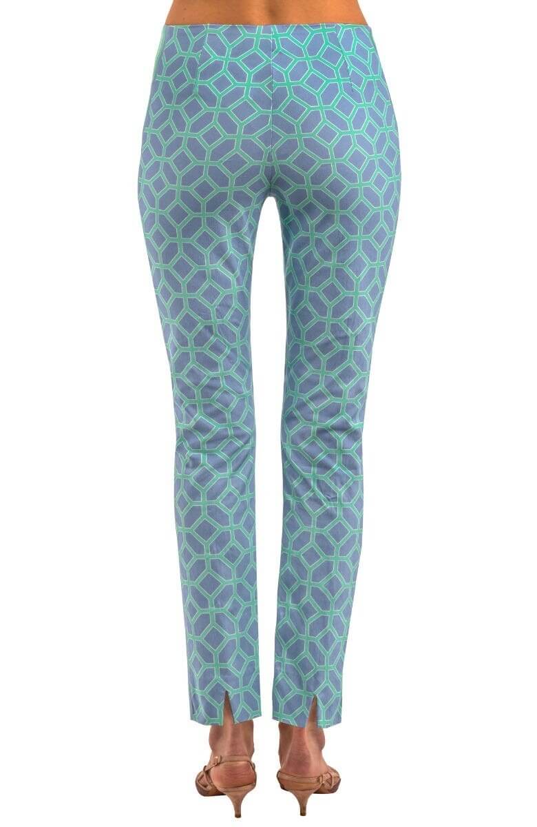 GripeLess Pull On Pant - Lucy In The Sky With Diamonds Periwinkle