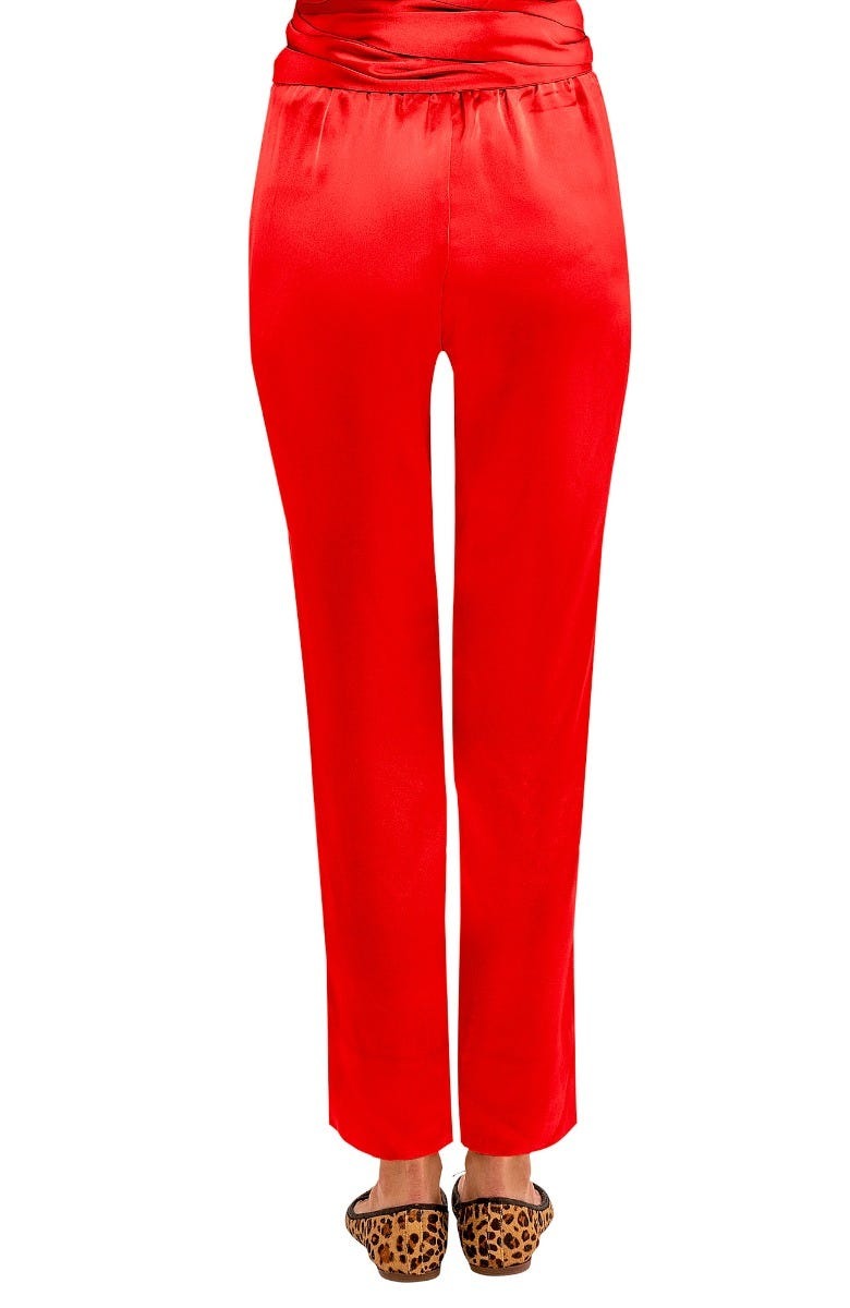 Pull On Pant - Mix Master Solid Crimson