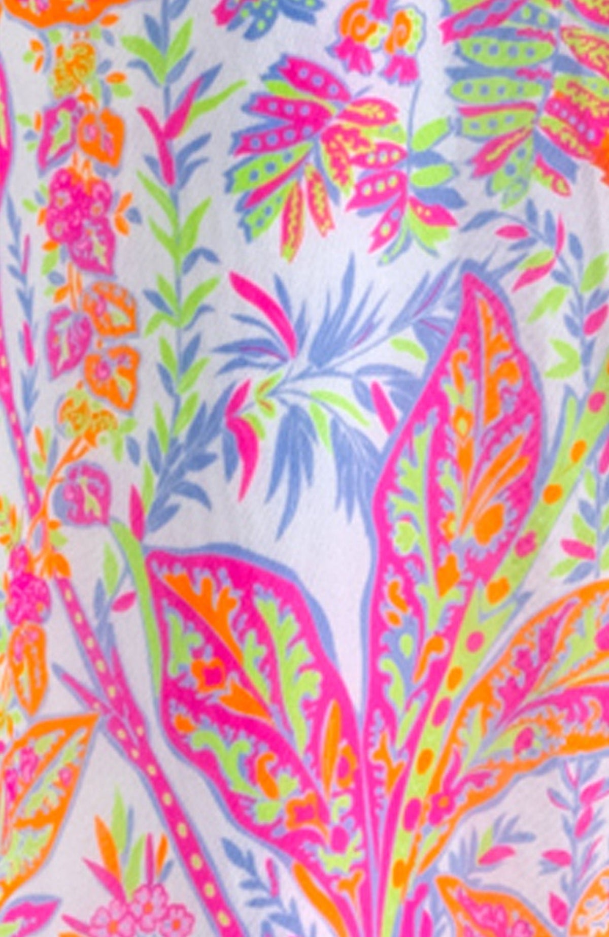 Panache Dress - Vintage Vines Brights
