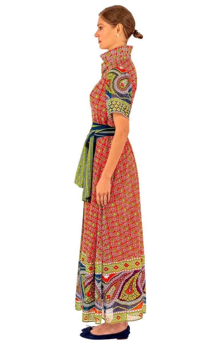 Panache Maxi Dress - Paisley Park Navy
