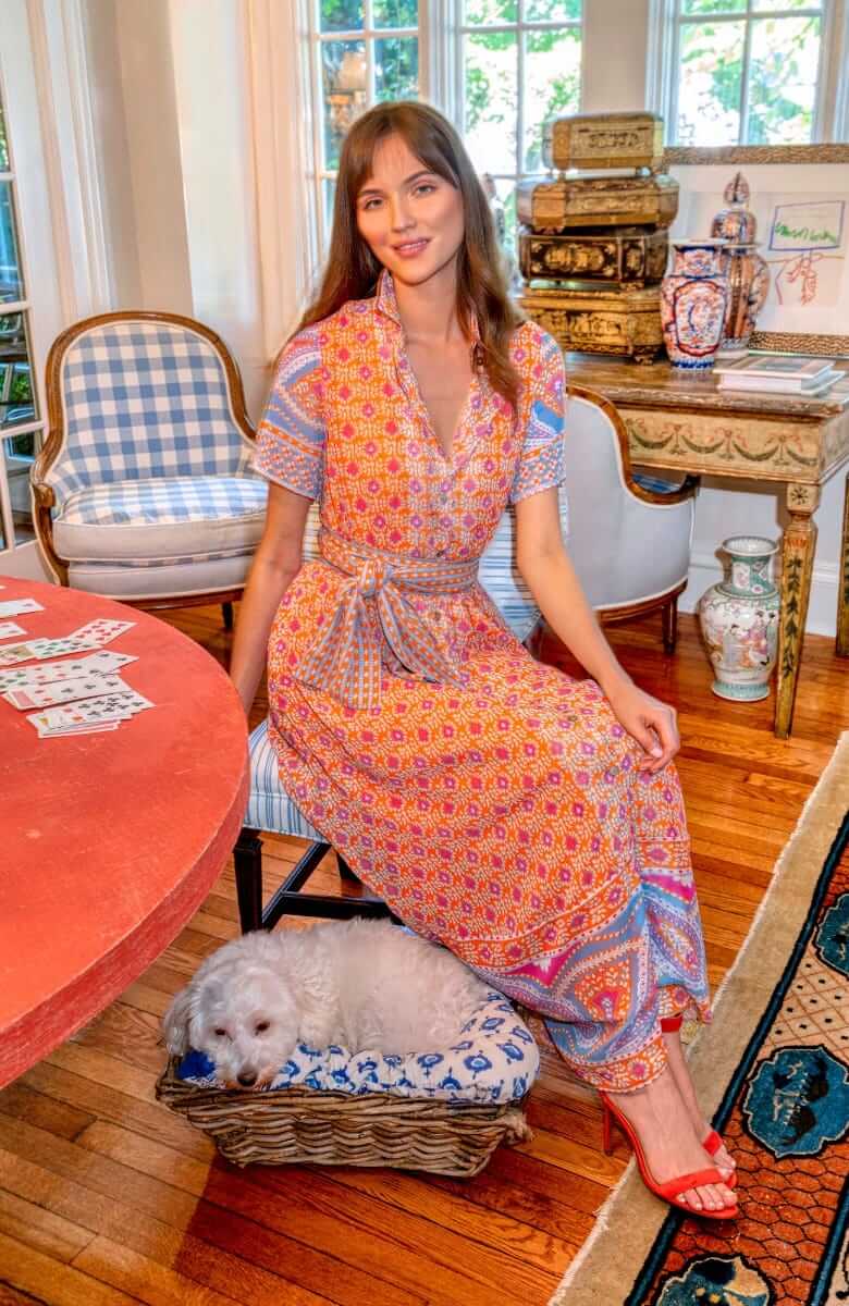 Panache Maxi Dress - Paisley Park - Final Sale Bright