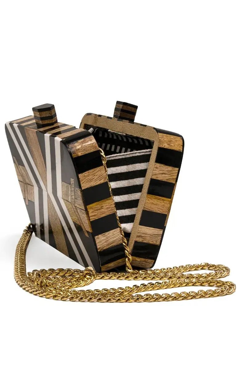 Parquet Clutch/Crossbody
