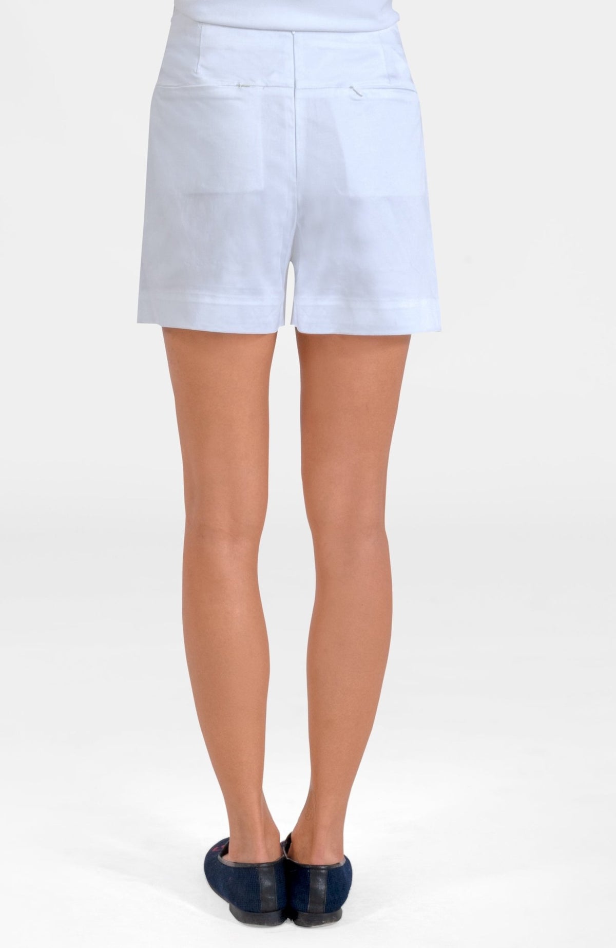 Peek A Boo Skort - Solid White