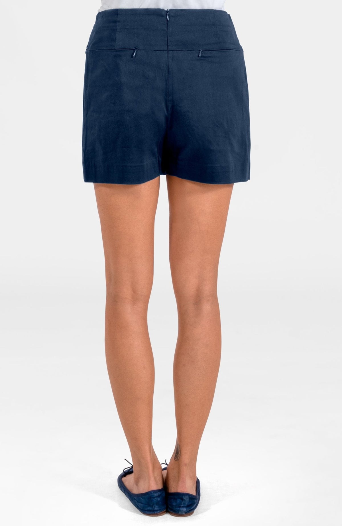 Peek A Boo Skort - Solid Navy