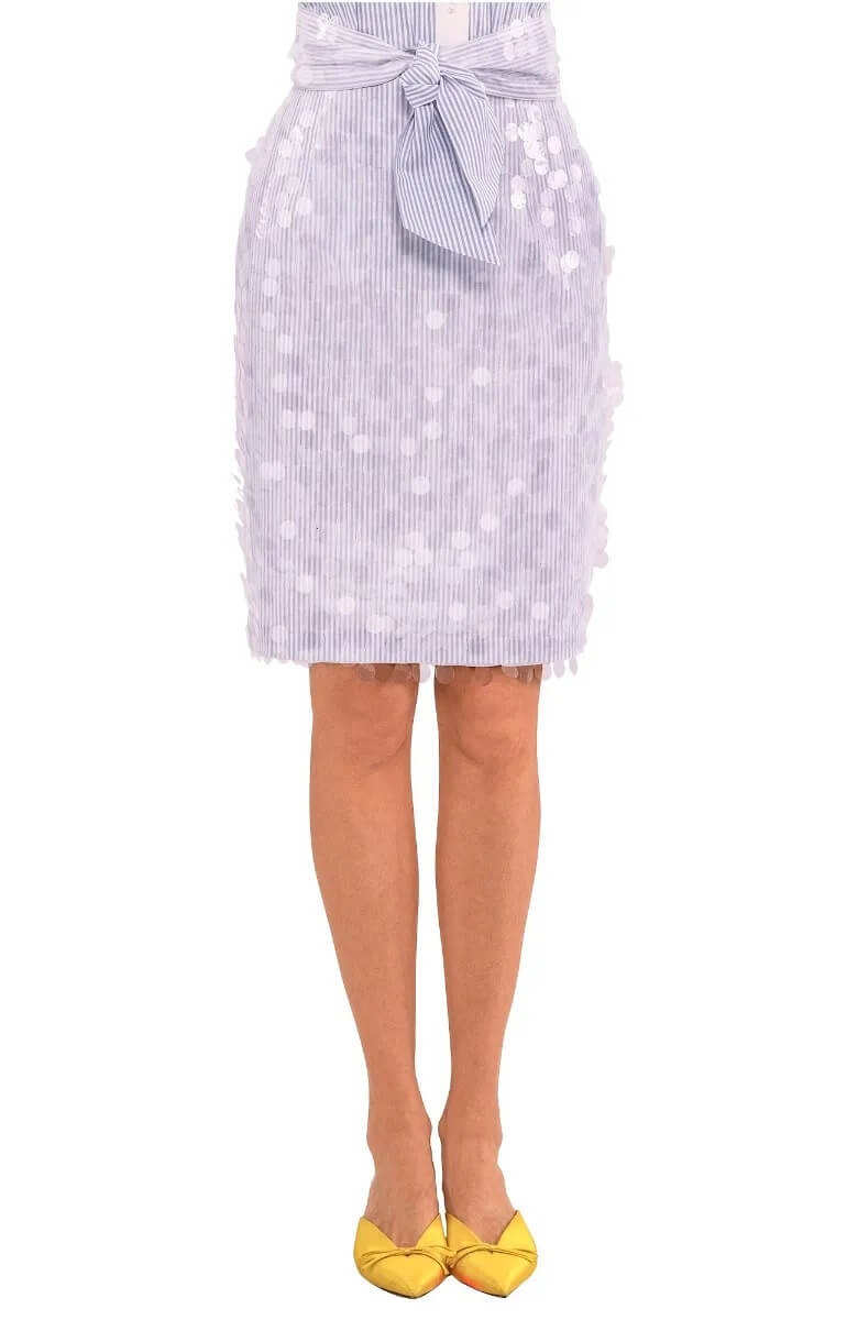 Pencil Skirt - Studio 54 Periwinkle
