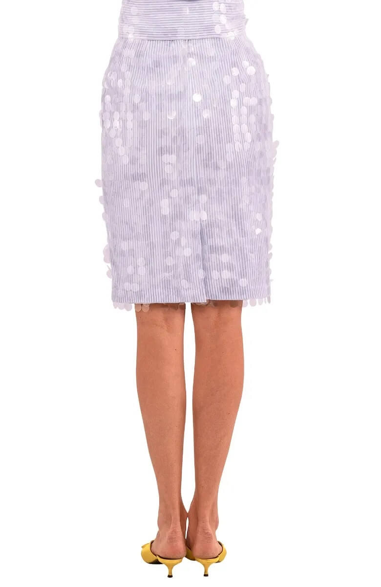 Pencil Skirt - Studio 54 Periwinkle