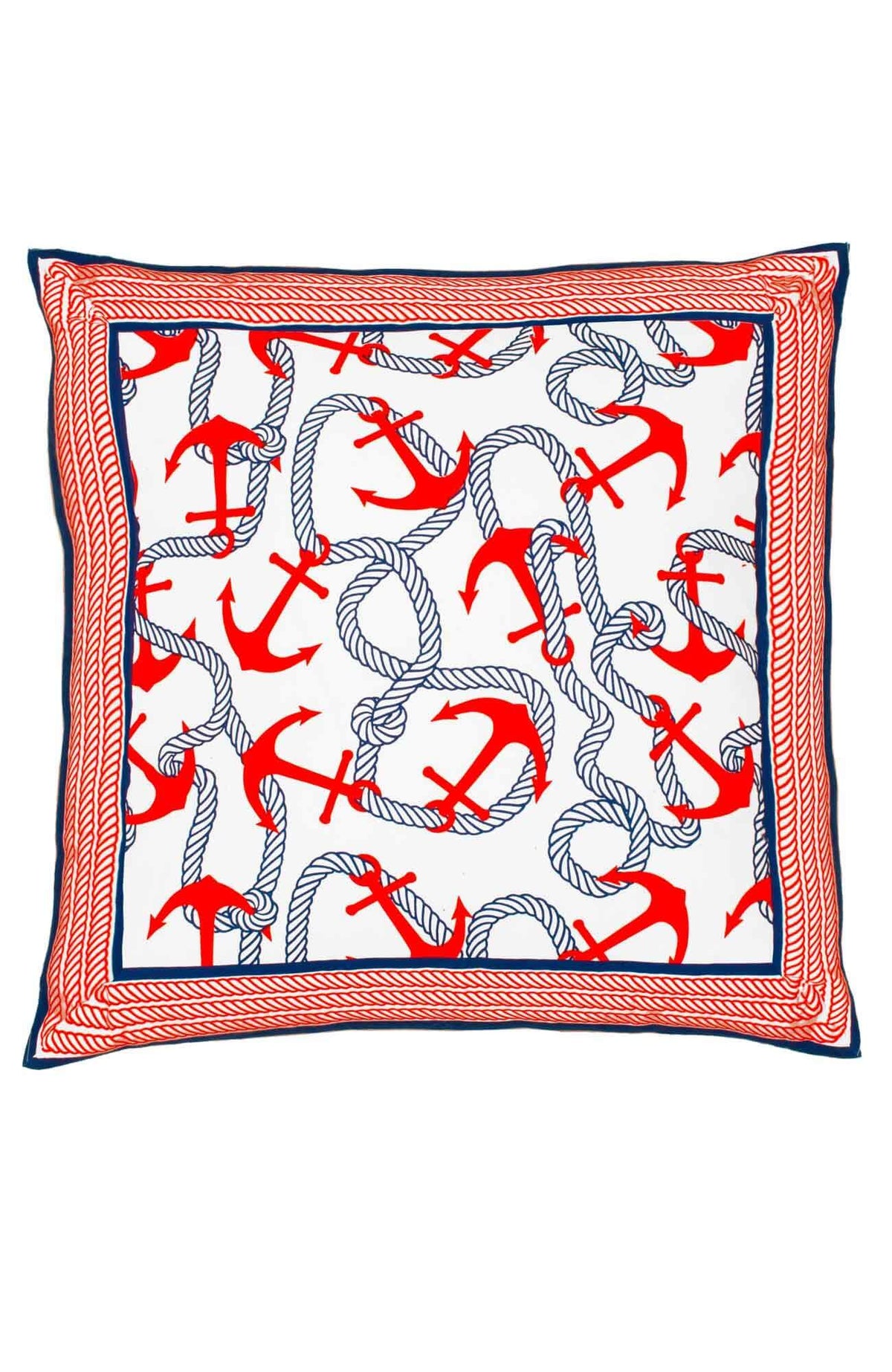 Anchors Away - Cotton Pillow