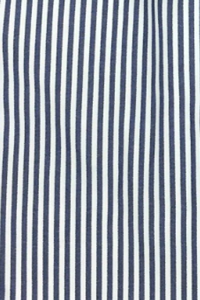 Pique All Day Pinstripe Shirt Navy White