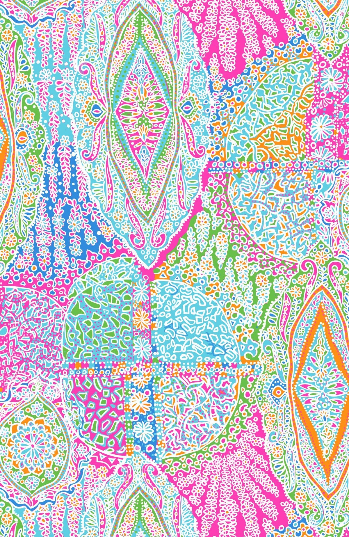 Haight Ashbury Skirt - Grand Bazzar Brights One Size