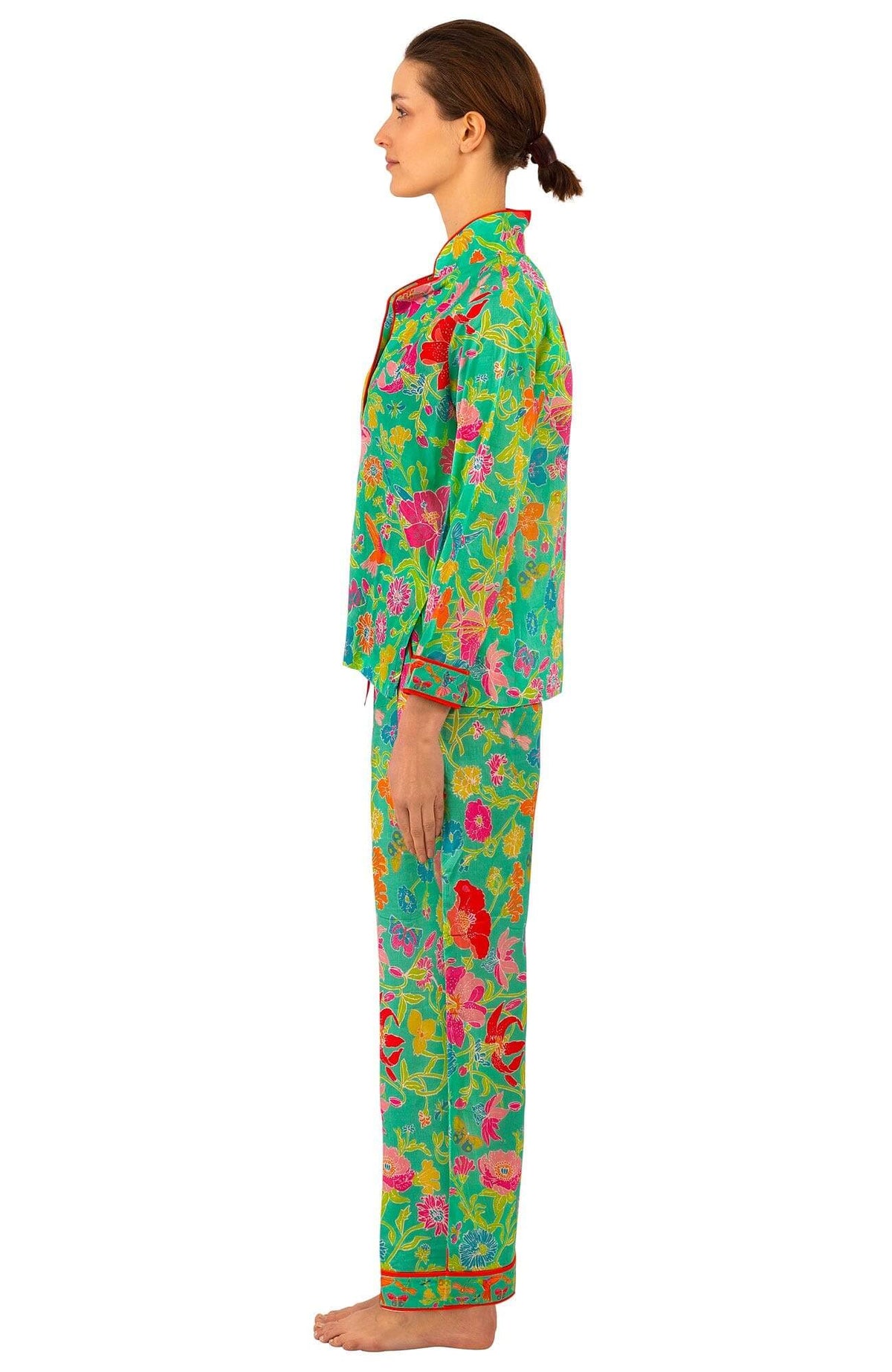 PJ Set - Birds &amp; the Bees Turquoise