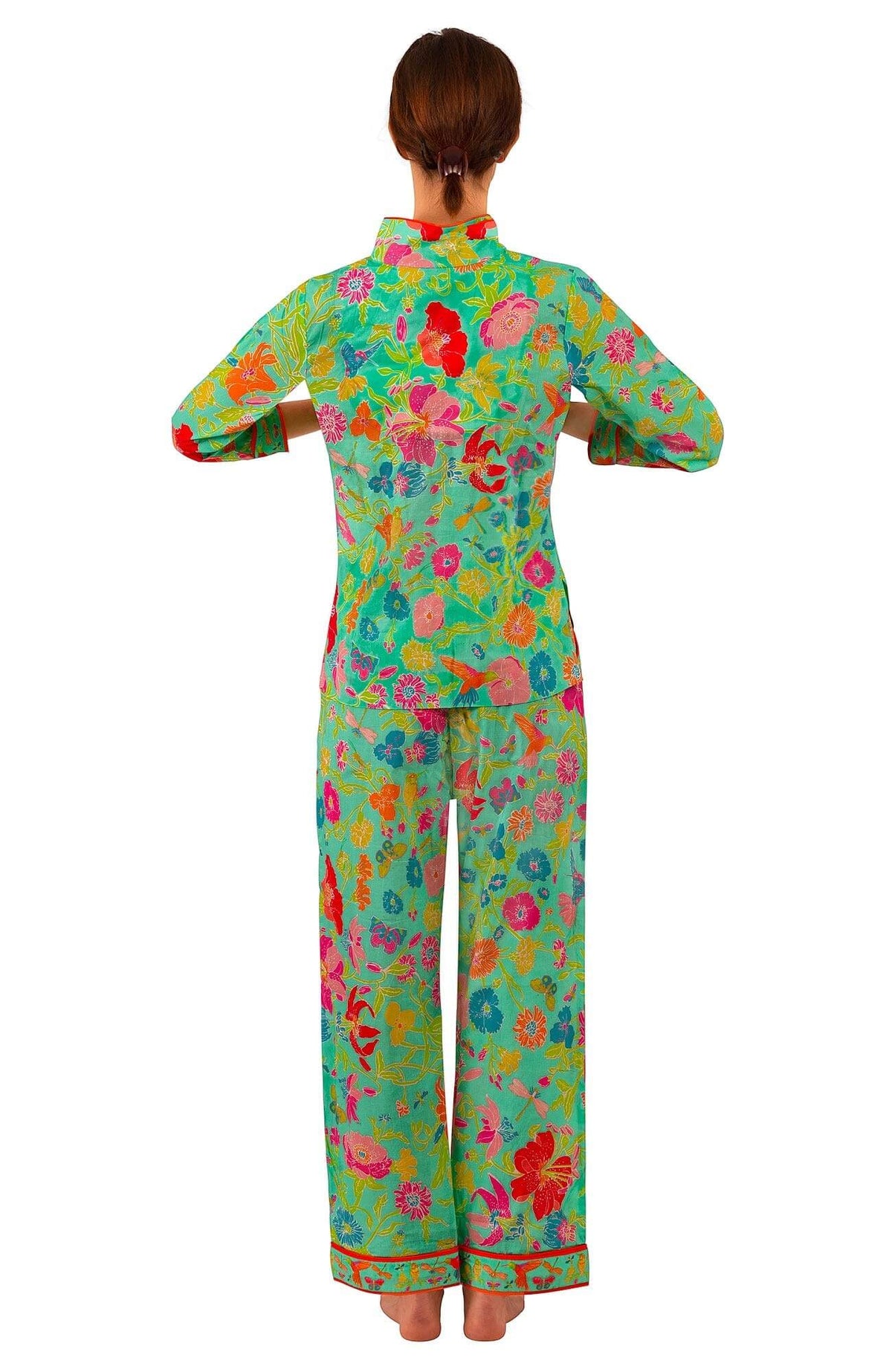 PJ Set - Birds &amp; the Bees Turquoise