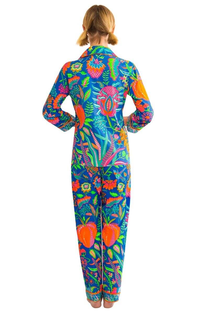 PJ Set - Hummingbird Heaven Blue Multi