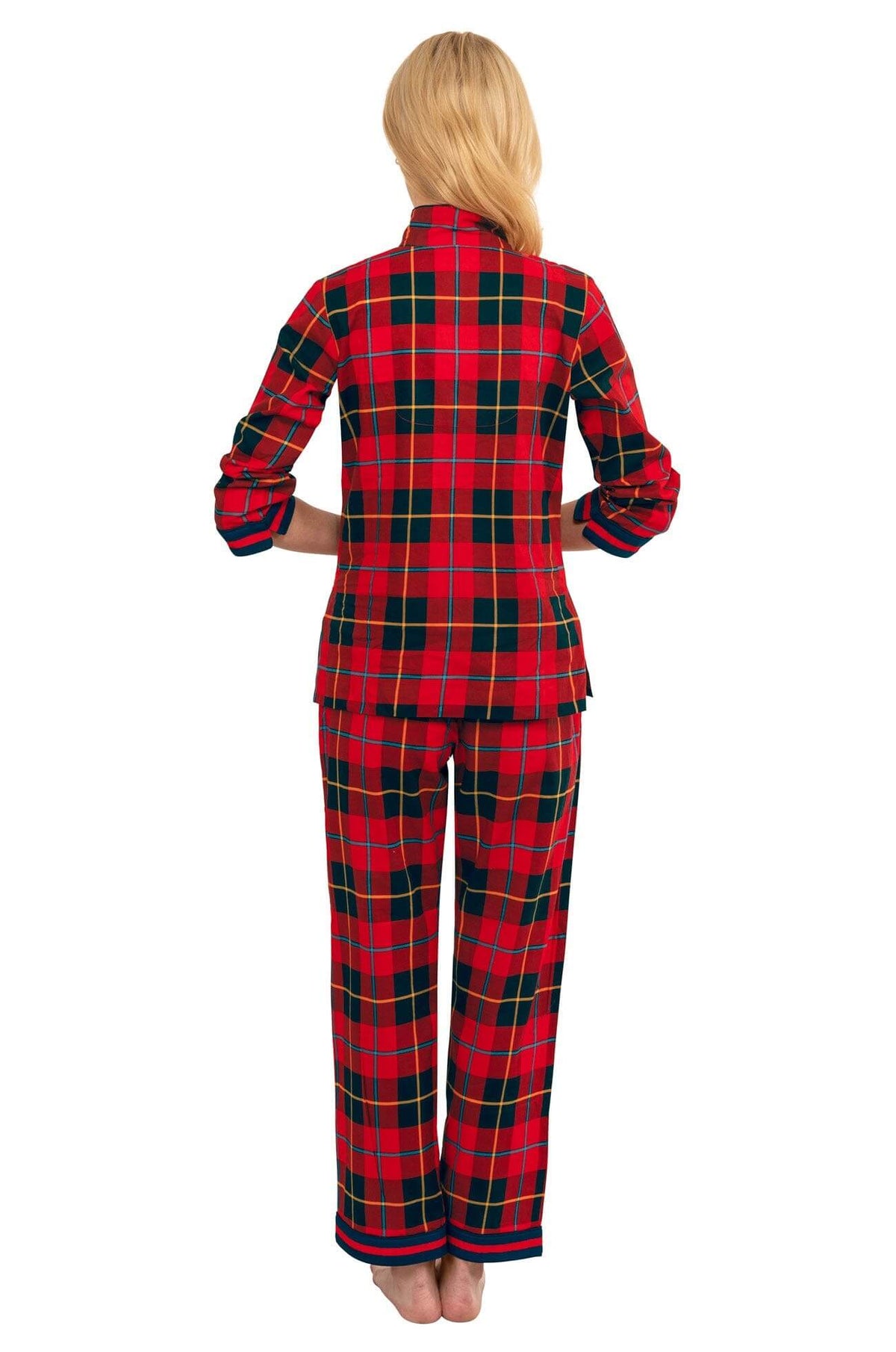 PJ Set - Plaidly Cooper Redmulti Plaid