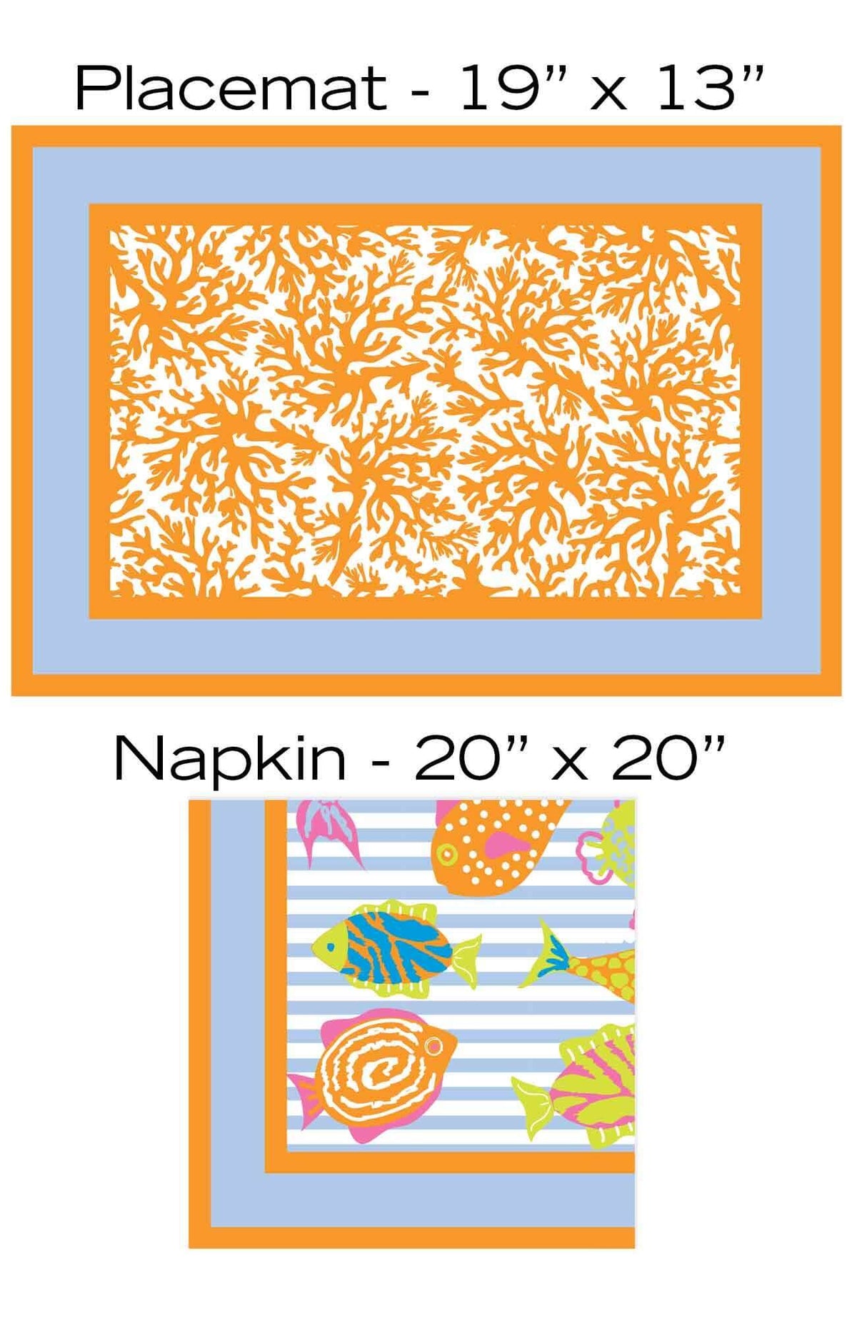 Place Setting - Coral Perfection