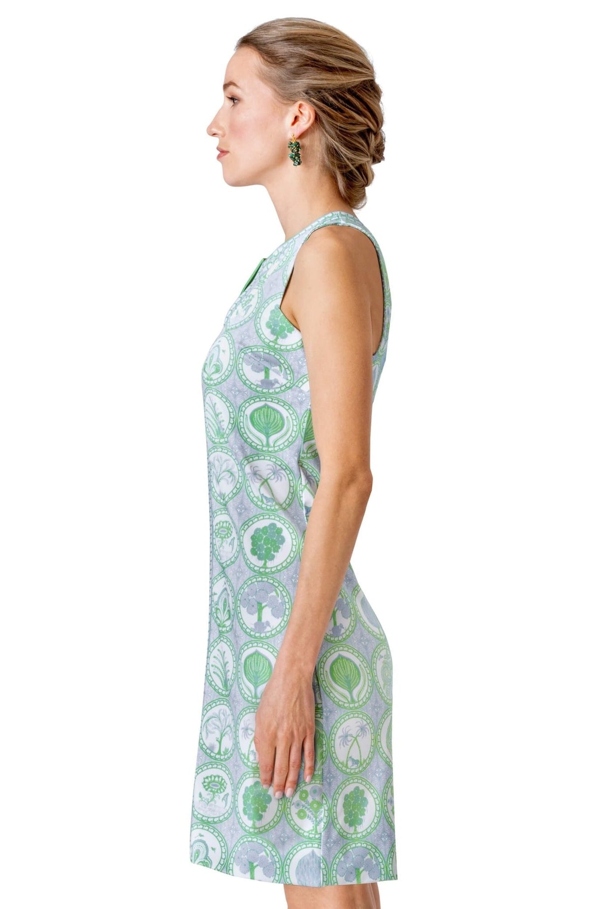 Plain Jane Dress - Circle of Love - Final Sale Periwink Kelly