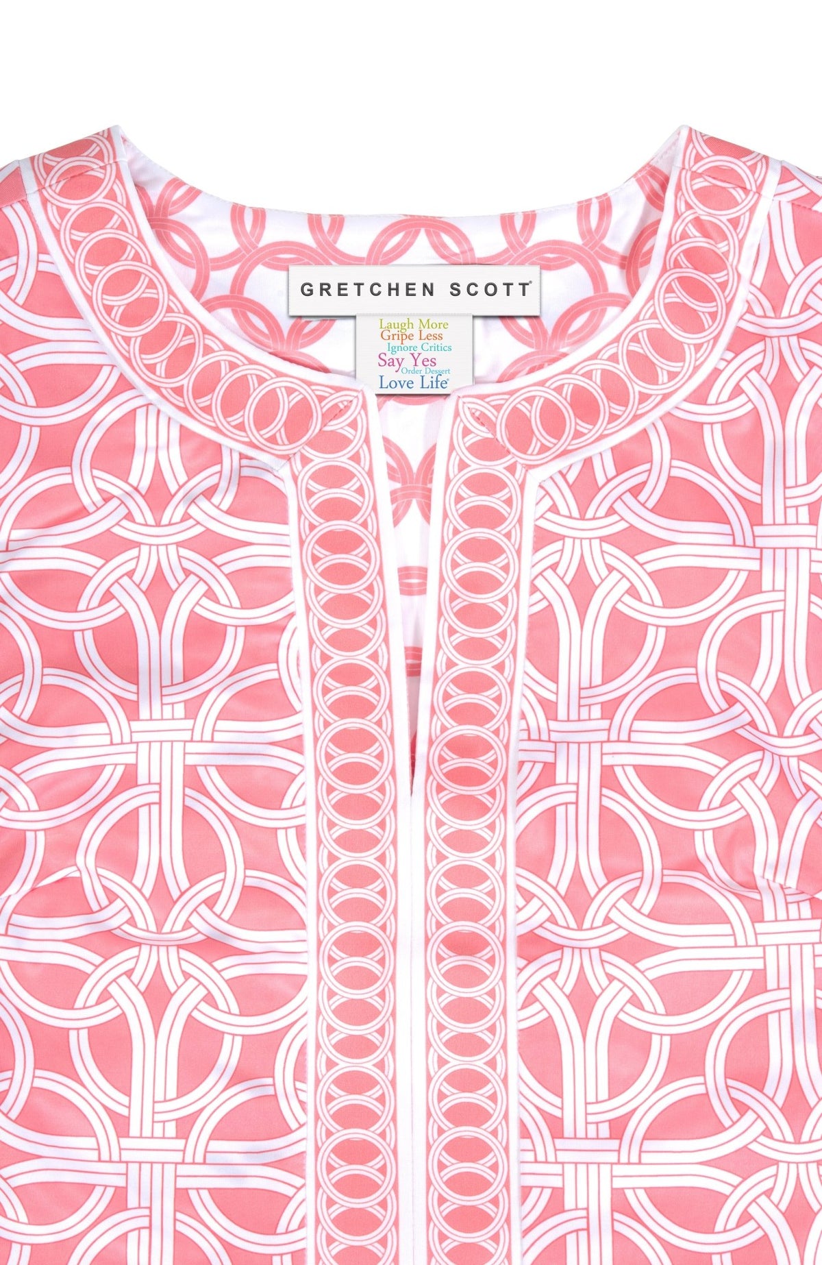 Plain Jane Dress - Ring Toss Melon