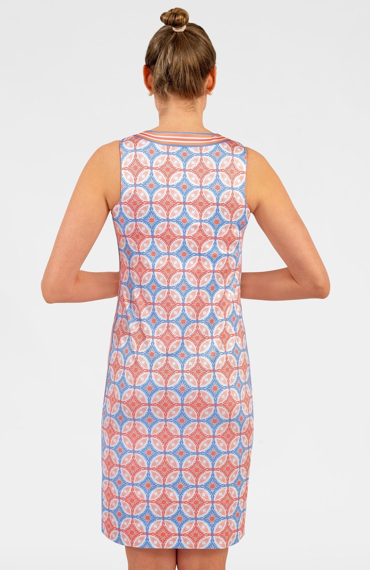 Plain Jane Dress - Smell The Roses Peri Coral