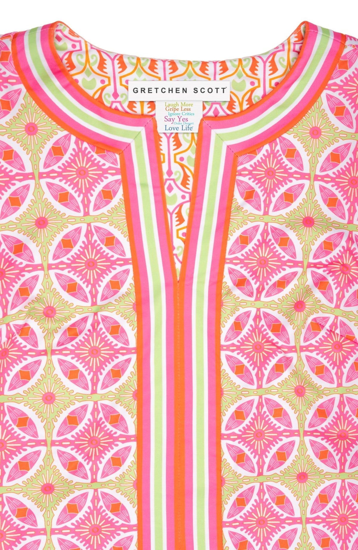 Plain Jane Dress - Smell The Roses Pink Lime