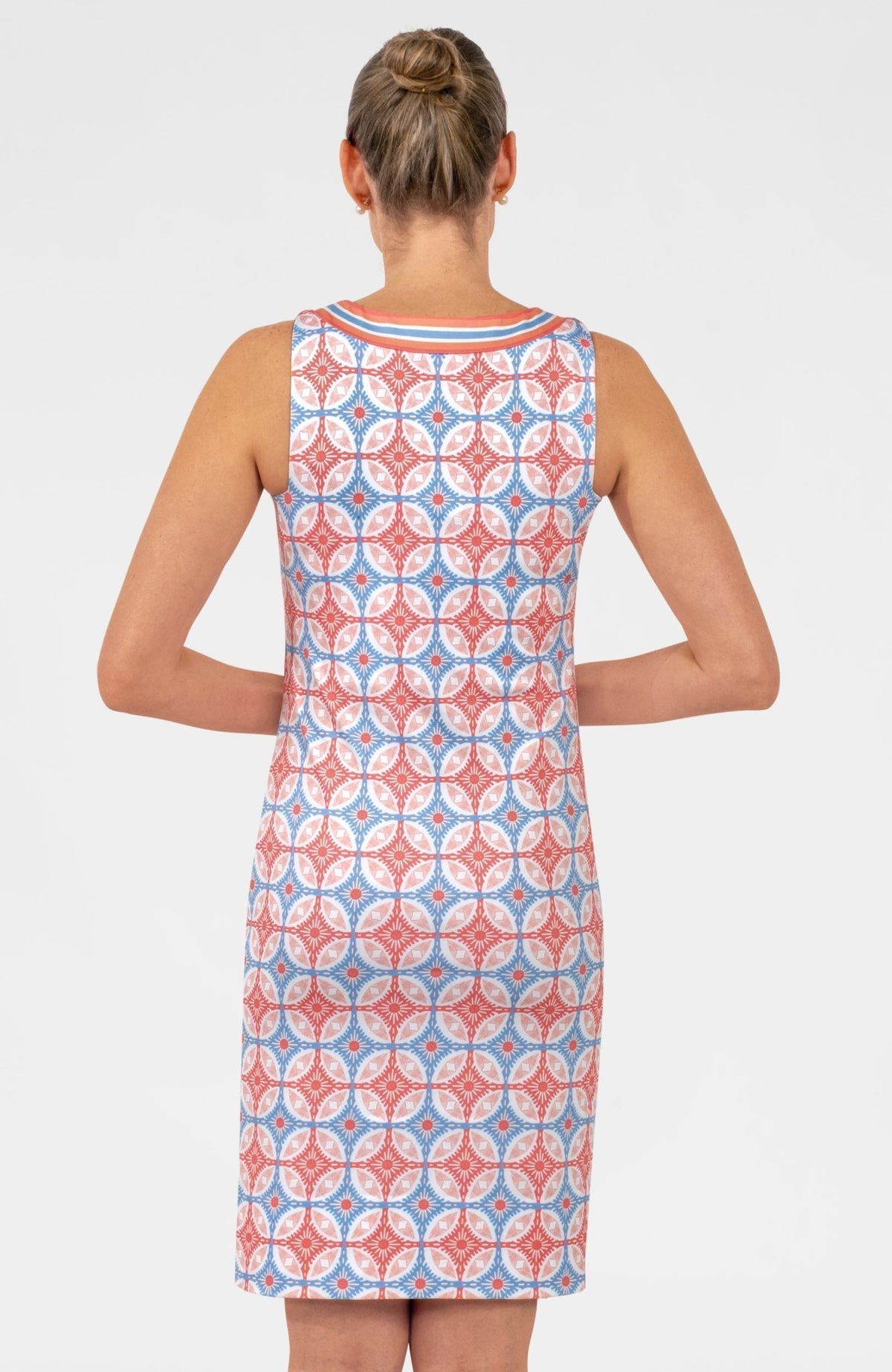 Plain Jane Dress - Smell The Roses Peri Coral