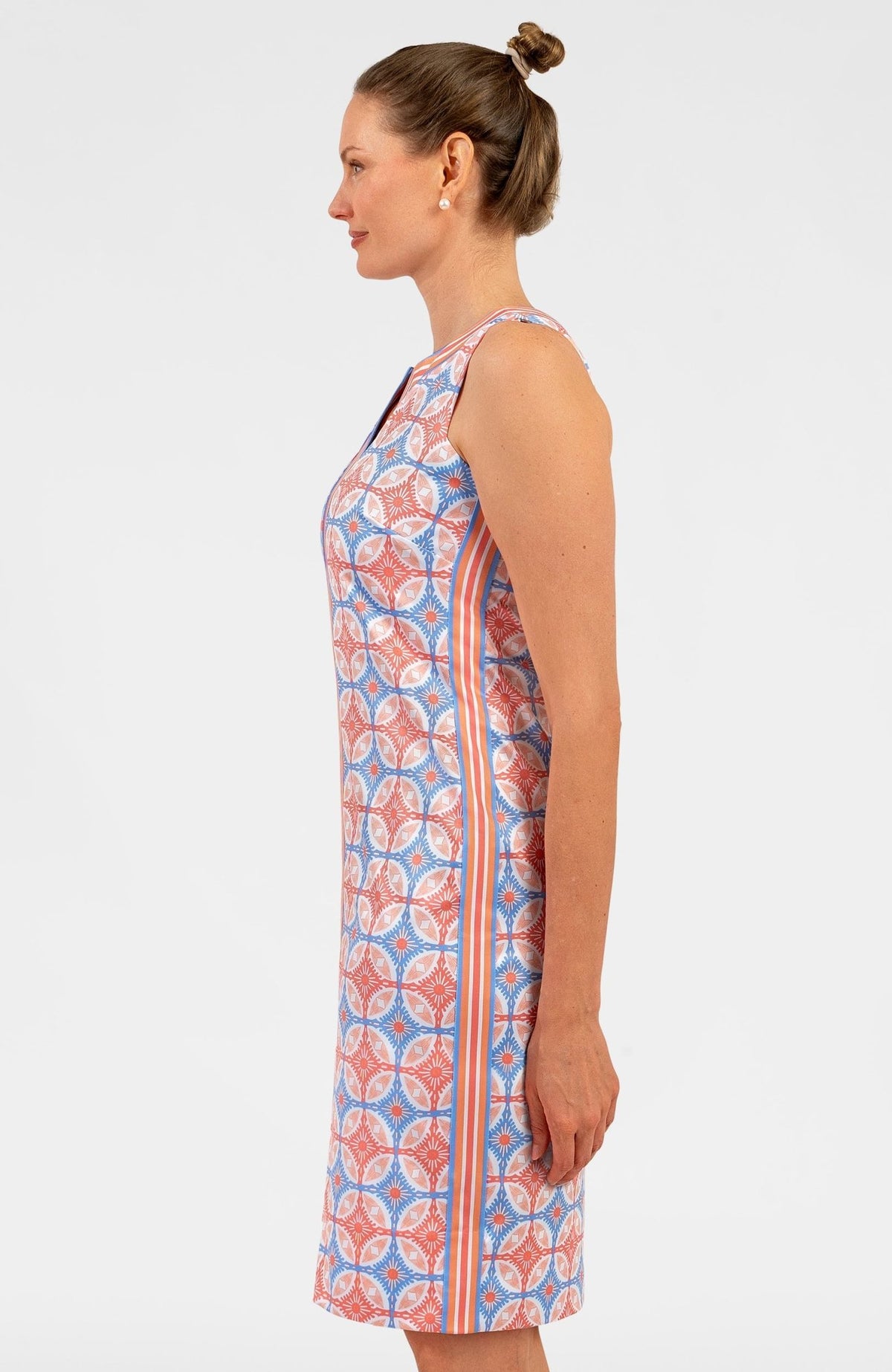 Plain Jane Dress - Smell The Roses Peri Coral