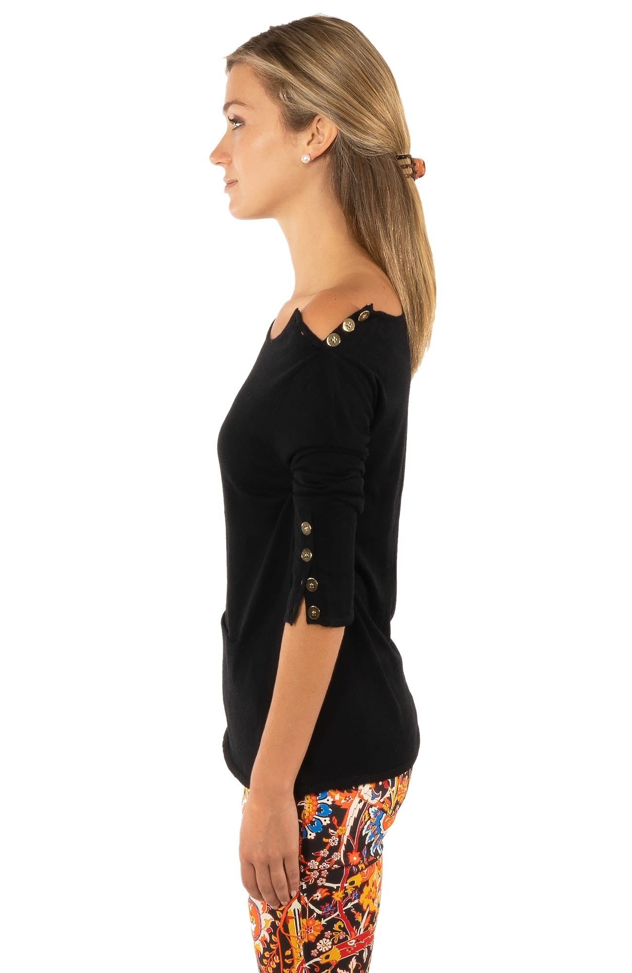 Polly Pocket Sweater - Final Sale Black