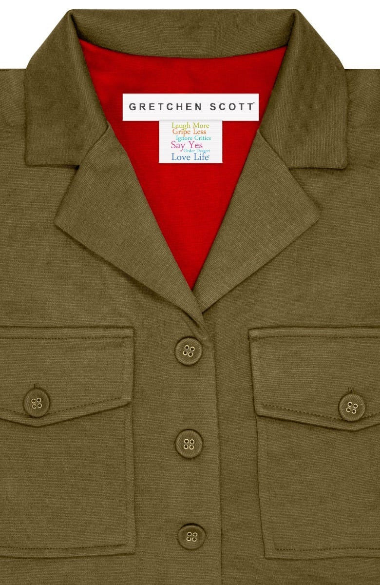 Ponte Ali Dress - Uptown Girl - Final Sale Olive