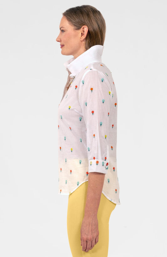 Popover Top - Petite Fleur Multi