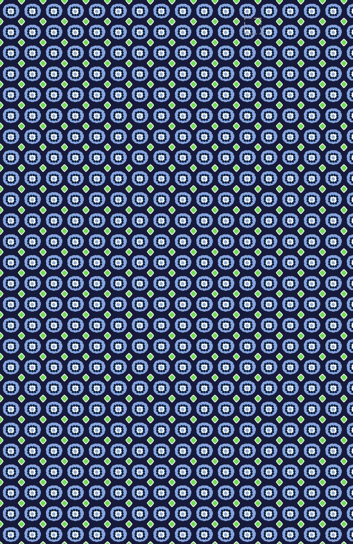 Posh Foulard Midi/Maxi - Final Sale Navy